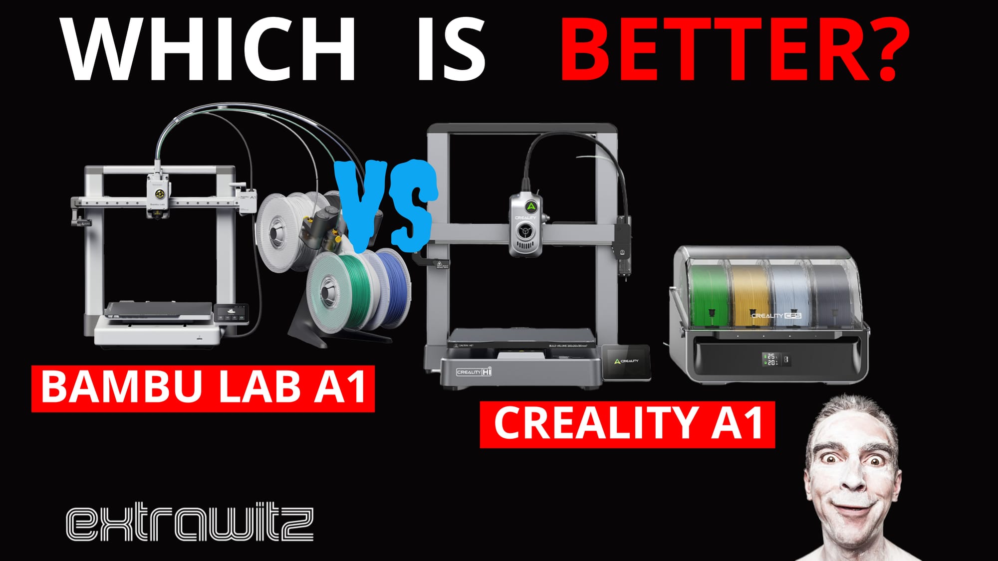 Creality Hi Combo vs. Bambu Lab A1 – Multicolor 3D Printing Showdown incoming